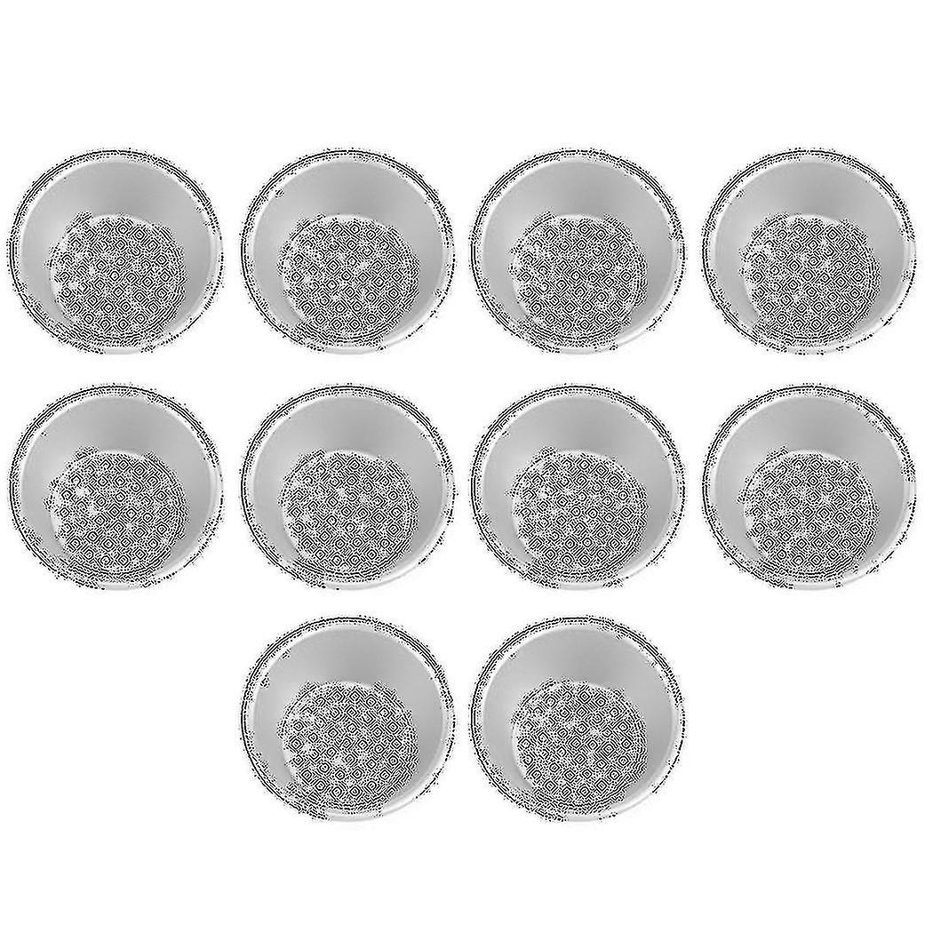 10pcs Mini 7cm Round Cup Aluminium Cake Moulds Baking Steaming Tools
