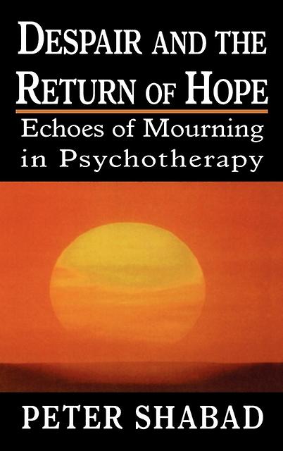 Despair And The Return Of Hope by Peter C. Shabad Paperback Book
