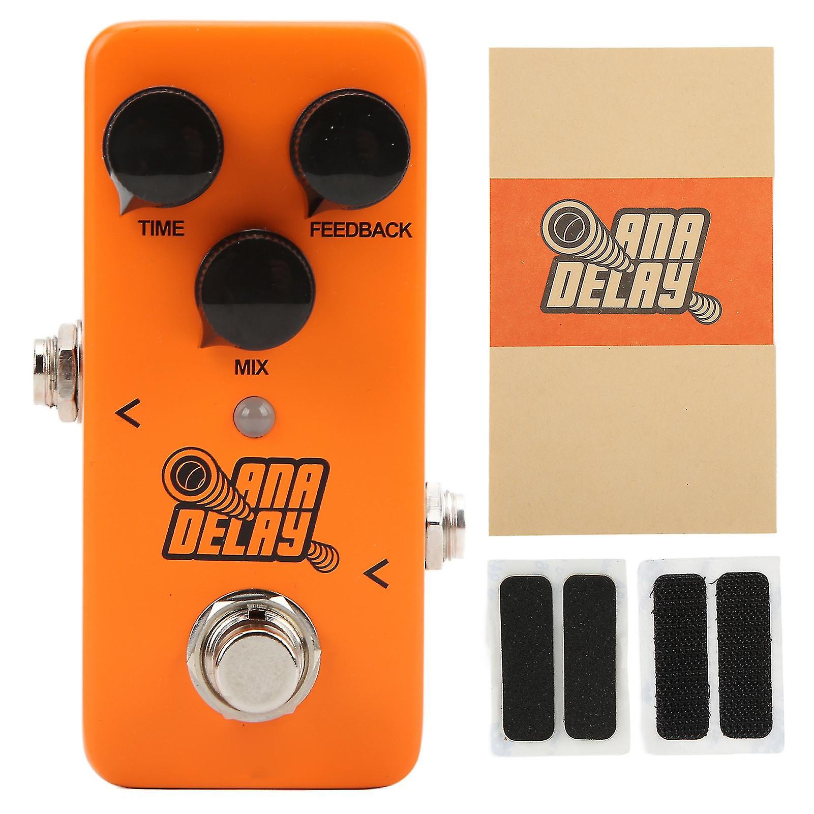 Digital Delay Guitar Effect Monoblock Knob Adjustment Metal Effector Pedal Sound Processor
