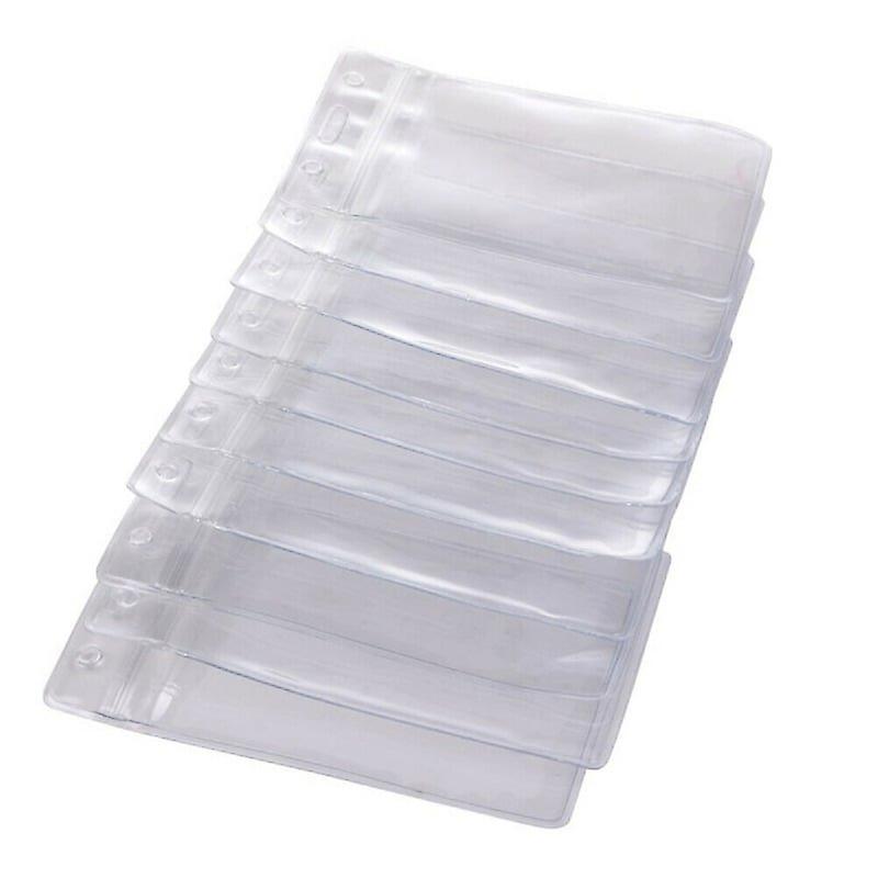 Transparent ID card case, 10-pack