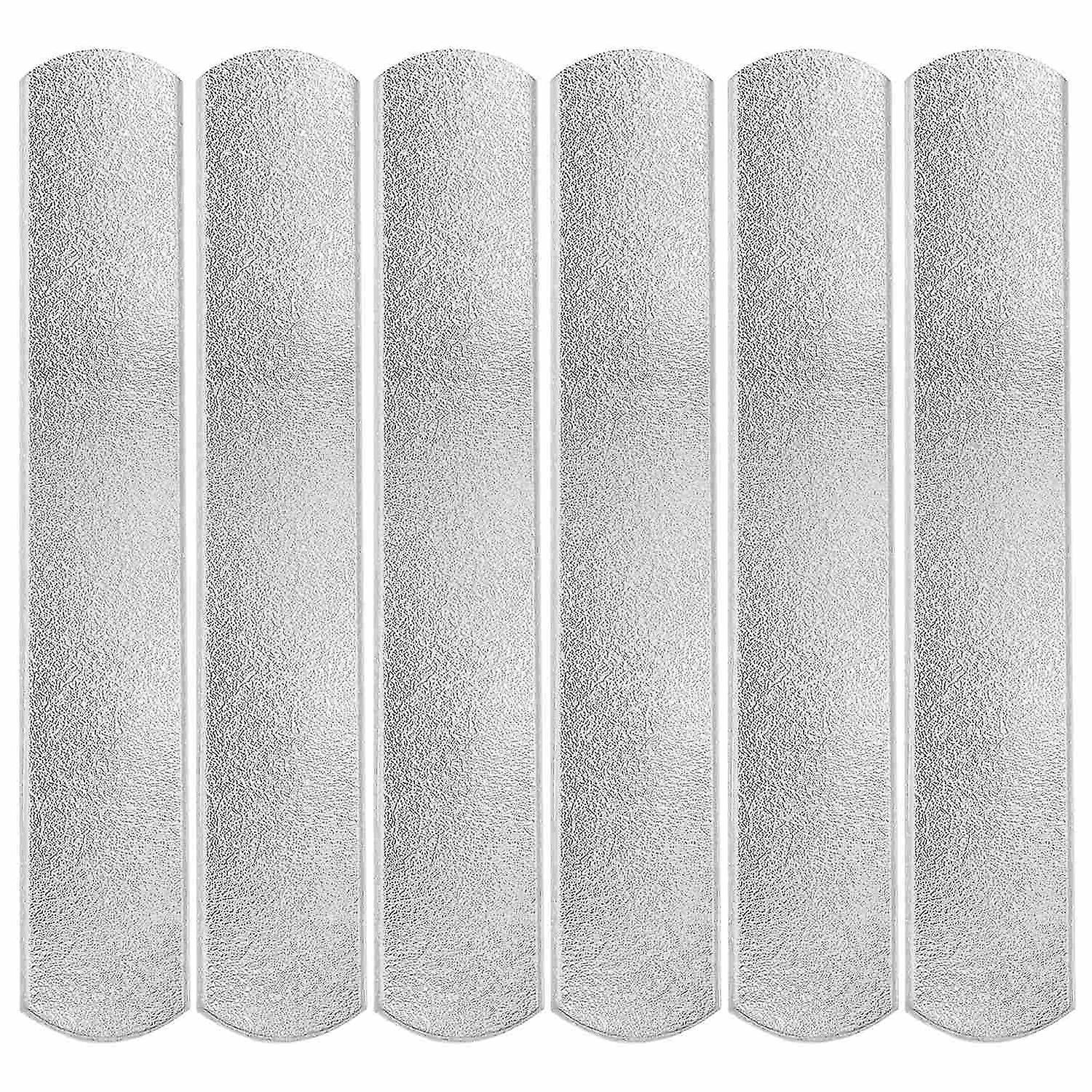 Vosarea 6pcs Weighted Vest Steel Plates Adjustable Strength Training Weight Steel Plates For Workout