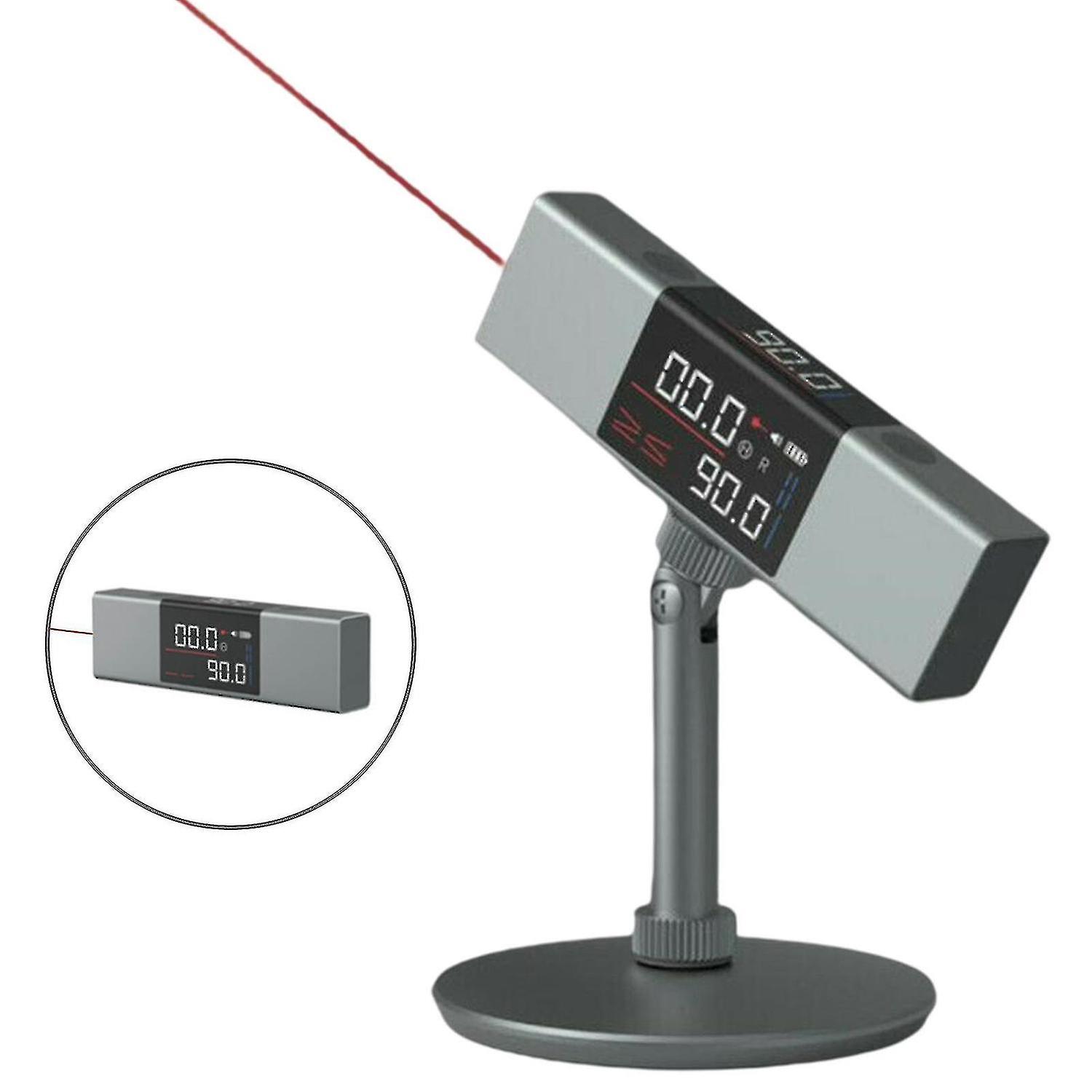 Laser Protractor Angle Measure Laser Level Ruler Type-c Charging Digital Tool