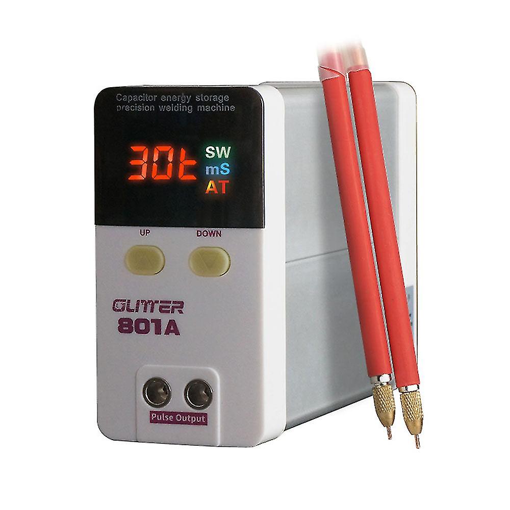 801A 99 Gears Adjustable Spots Welding Machine Digital Color With Automatic Induction Weldings For Welding Battery&nickel Sheet