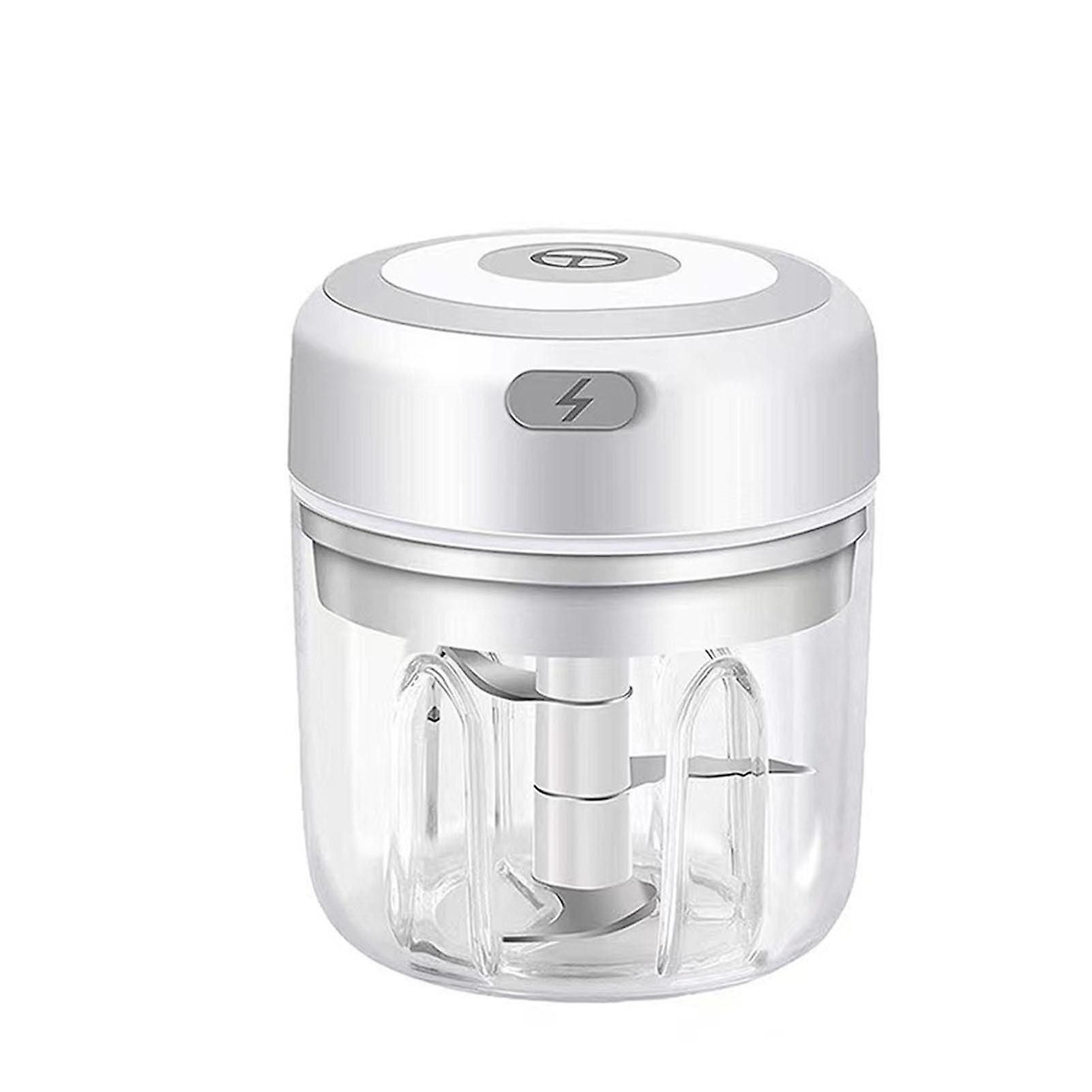 100ML/250ML Wireless Garlic Pounder Multi-Purpose Cordless Meat Grinder for Guacamoles Potatoes