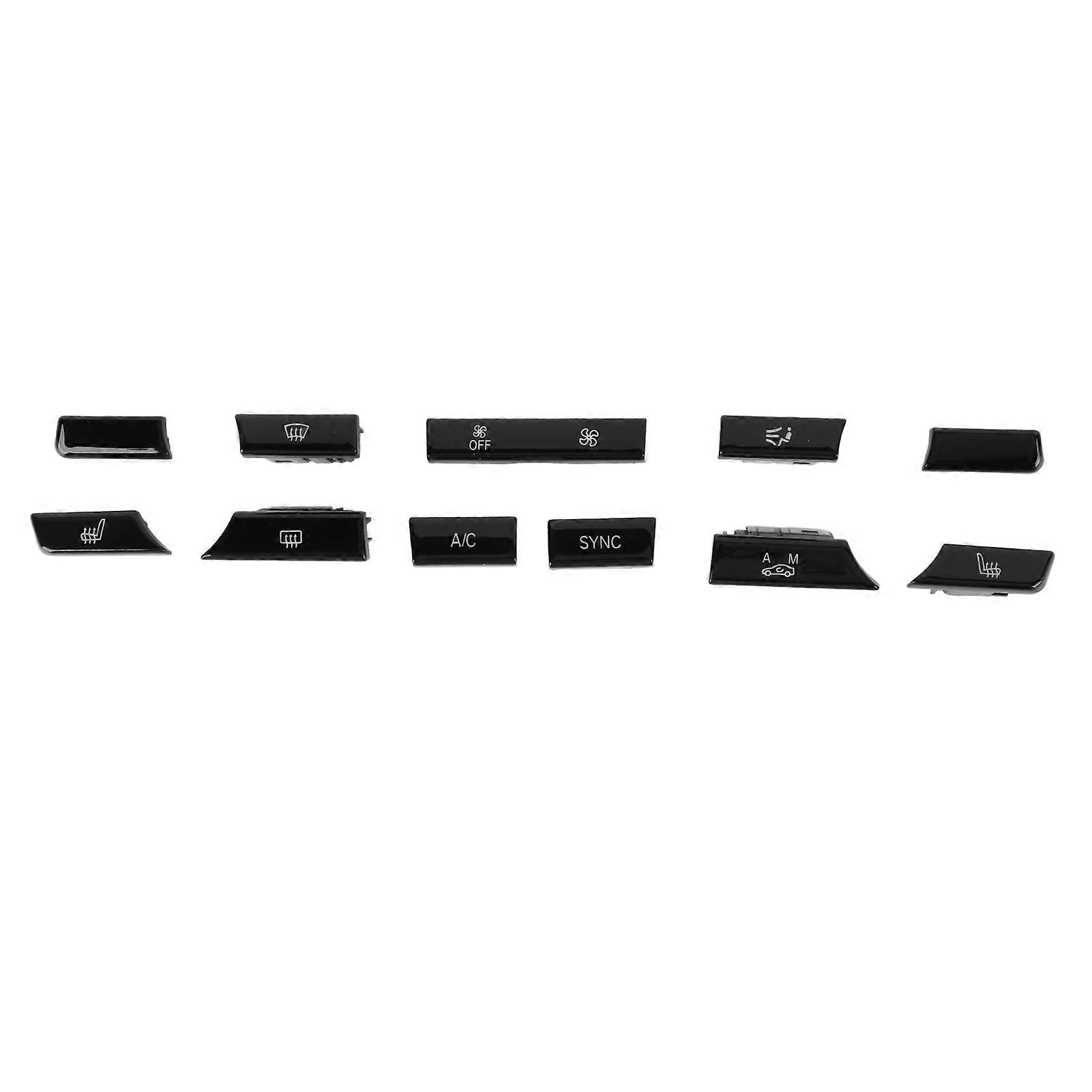 11pcs Replacement Air Conditioning Control Knobs Set for X3 X4 F25 F26 2013-2018
