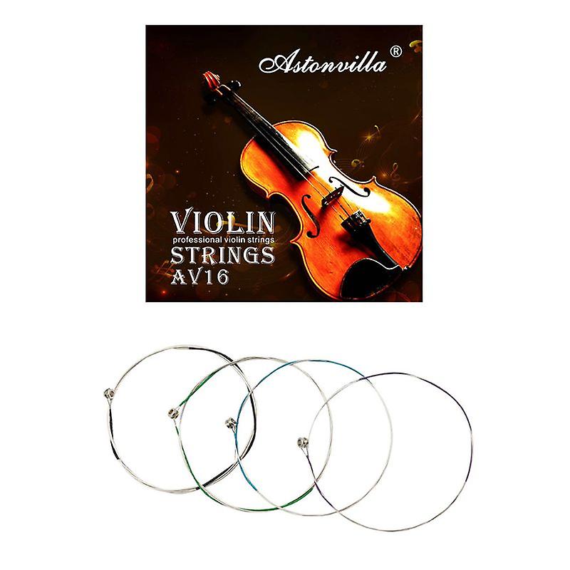 4Pcs/set Cupronickel String For 4/4 3/4 1/2 1/4 Universal Violin String Pack