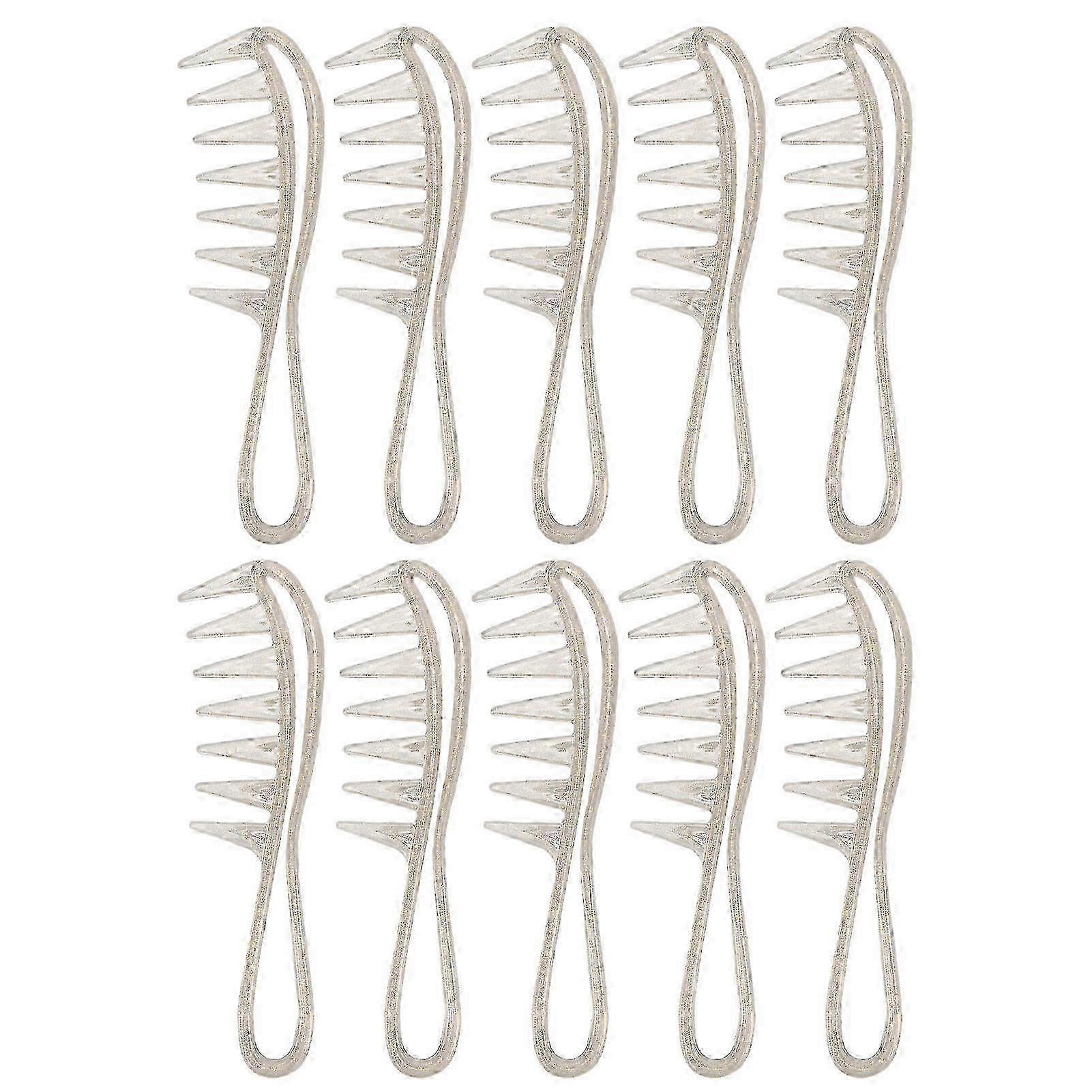 Wide Tooth Comb, Ergonomic Handle, Detangling Comb