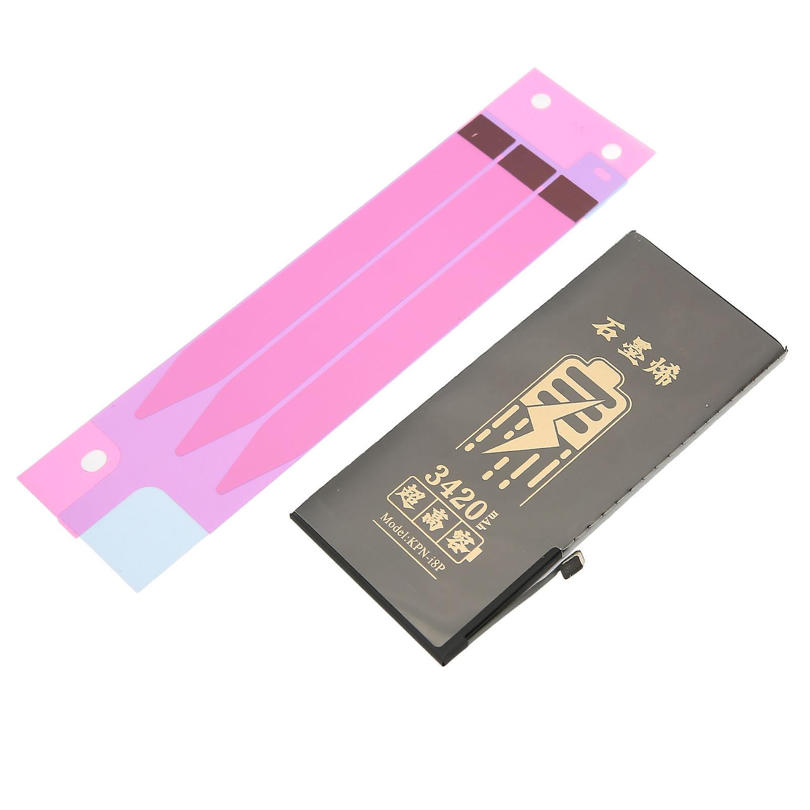 High Capacity Graphene Battery for iPhone 8/8Plus: 3420mAh, Fast Charge, Easy Install