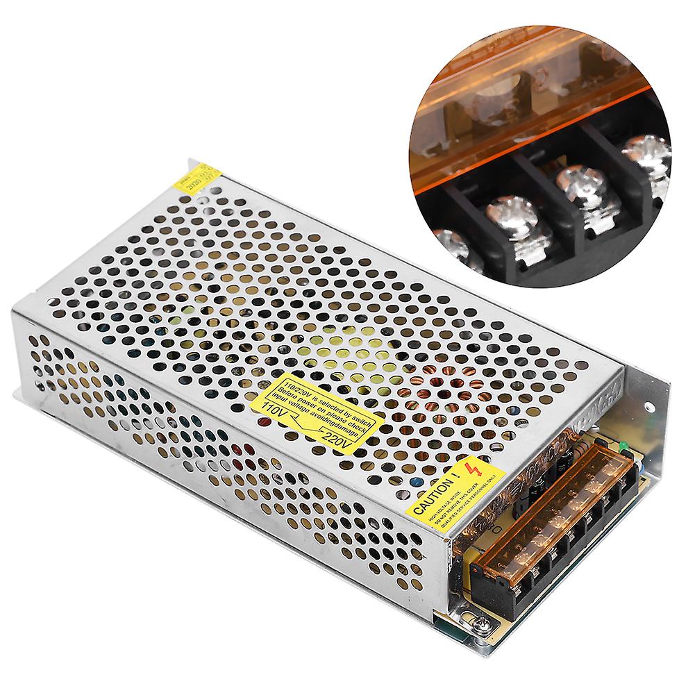 Risegun Medium Low Voltage Equipment LED Light Bar Driver Switch Power Supply Driver Adapter DC12V, Aluminum Alloy, 180W, 15A, for 3D Printer,