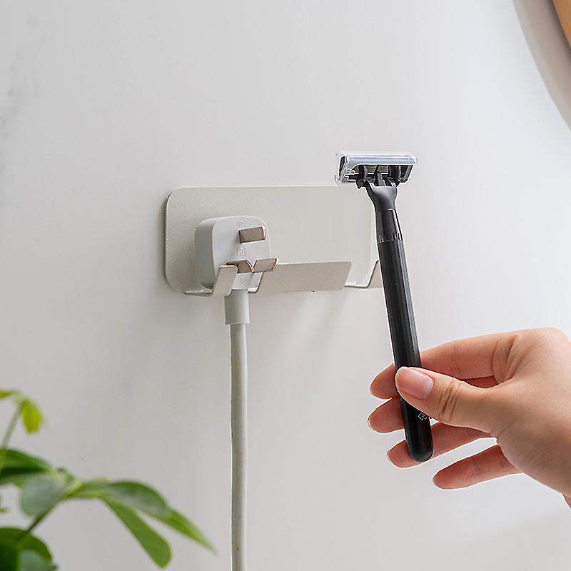 Metal self-adhesive hook, multifunctional wall shelf