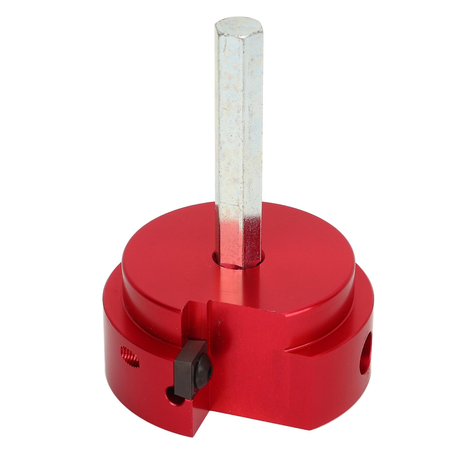 PVC Fitting Saver Tool PVC Pipe Reamer PVC Fitting Saver Socket Saver with 0.315 in Hex Shaft for Water Lines Drain Lines(Red)