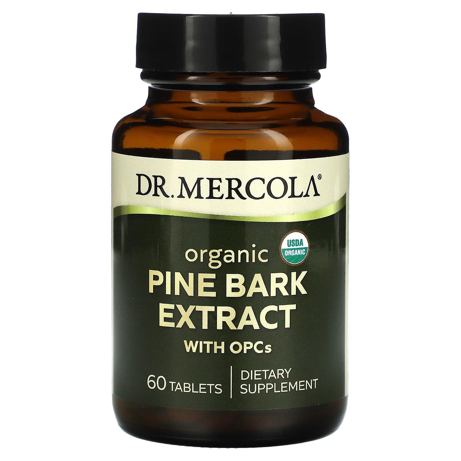Dr. Mercola, Organic Pine Bark Extract with OPCs, 60 Tablets