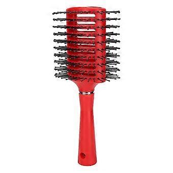 Runde Haarbürste, Hohle Ionen-Roller-Haarbürste, Haarstylingbürste mit Griff für Friseurläden, Salons, Zuhause