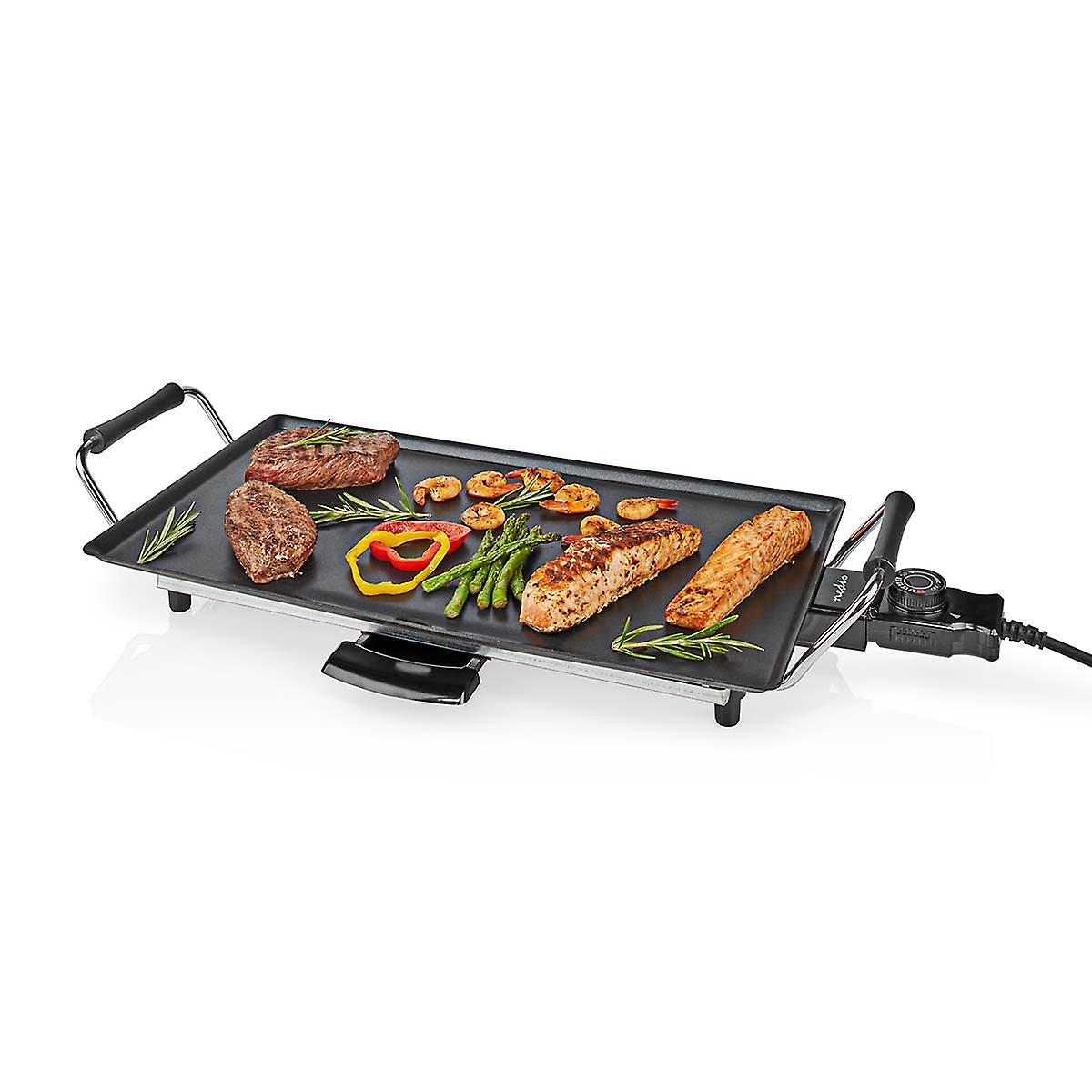 Teppanyaki Table Grill | Back surface (l x w): 47.5 x 26.5 cm | 5 Heat Settings