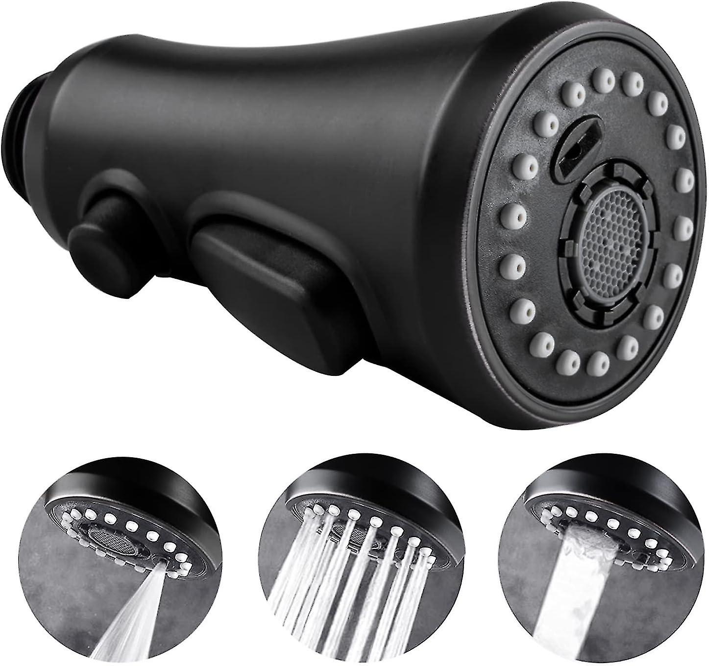 Pull-out Kitchen Faucet Spout, Triple Function Pull-Down Kitchen Sink Spout Faucet