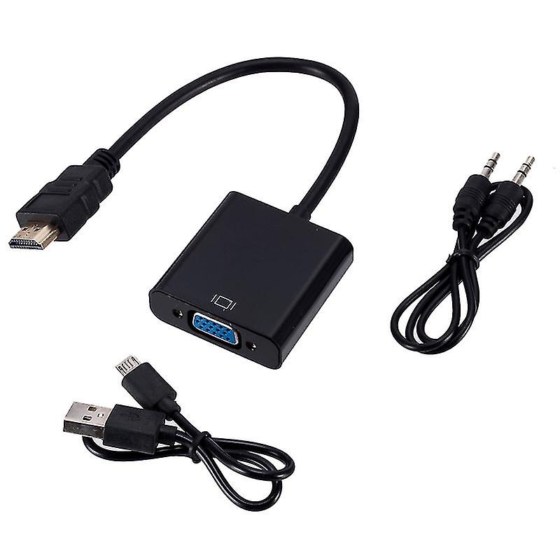 1pcs To Vga With Audio Adapter