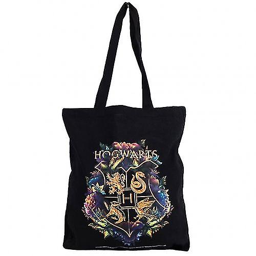 Harry Potter Hogwarts Crest Canvas Tote Bag