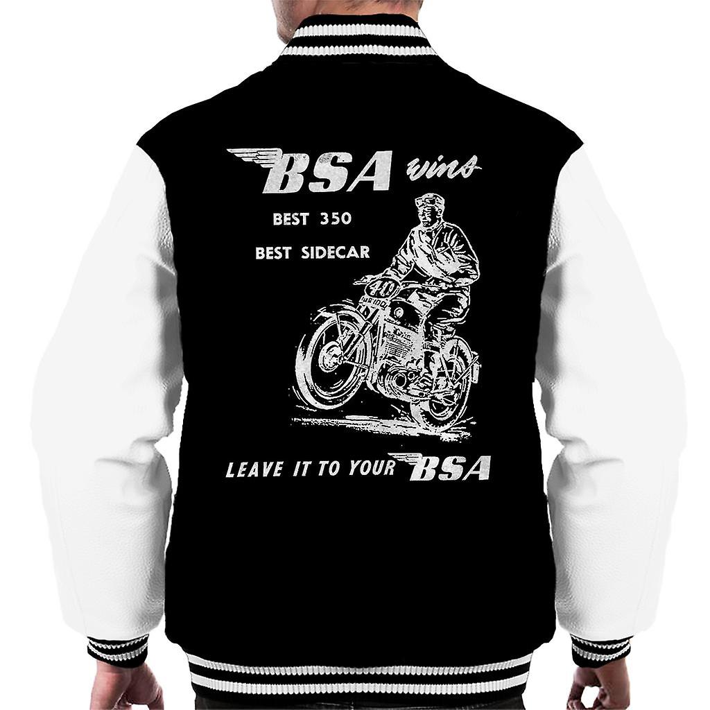BSA Best Sidecar Men's Varsity Jacket