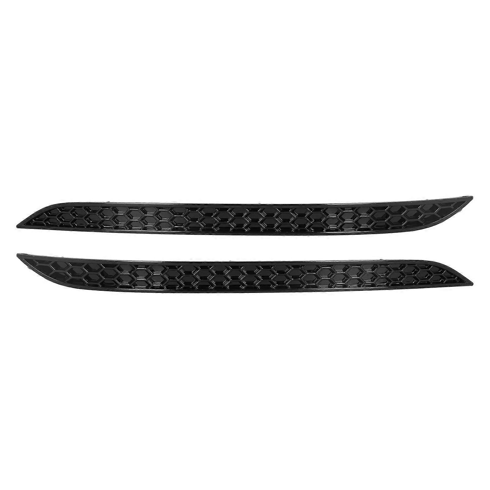 2pcs Reflector Insert Left Right Gloss Black Auto Replacement For Mk8 Standard 2021+