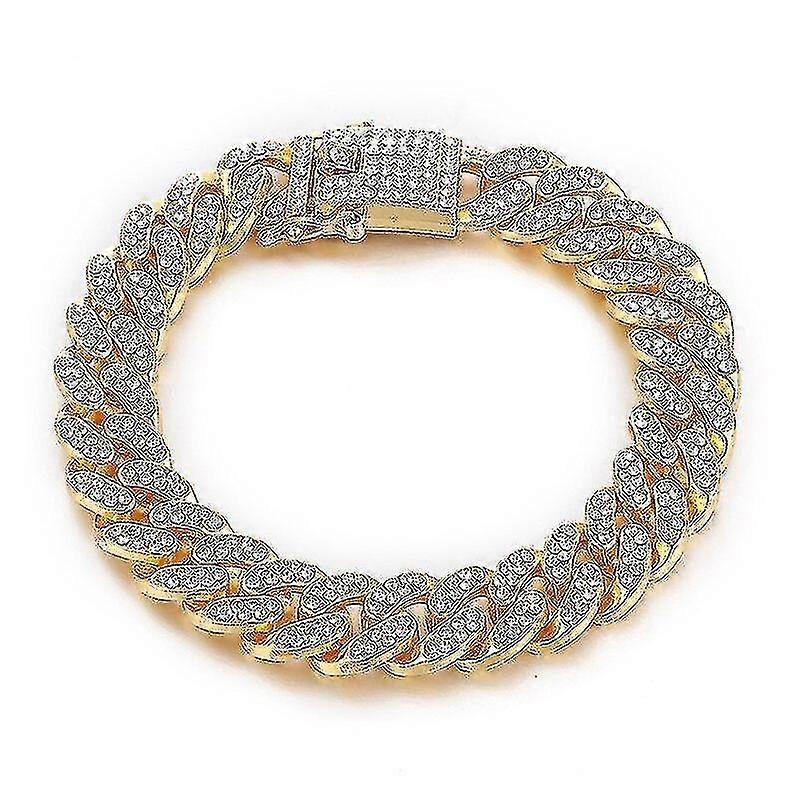 Bracelet Miami Cuban Link Chain Men's Bracelets High-quality