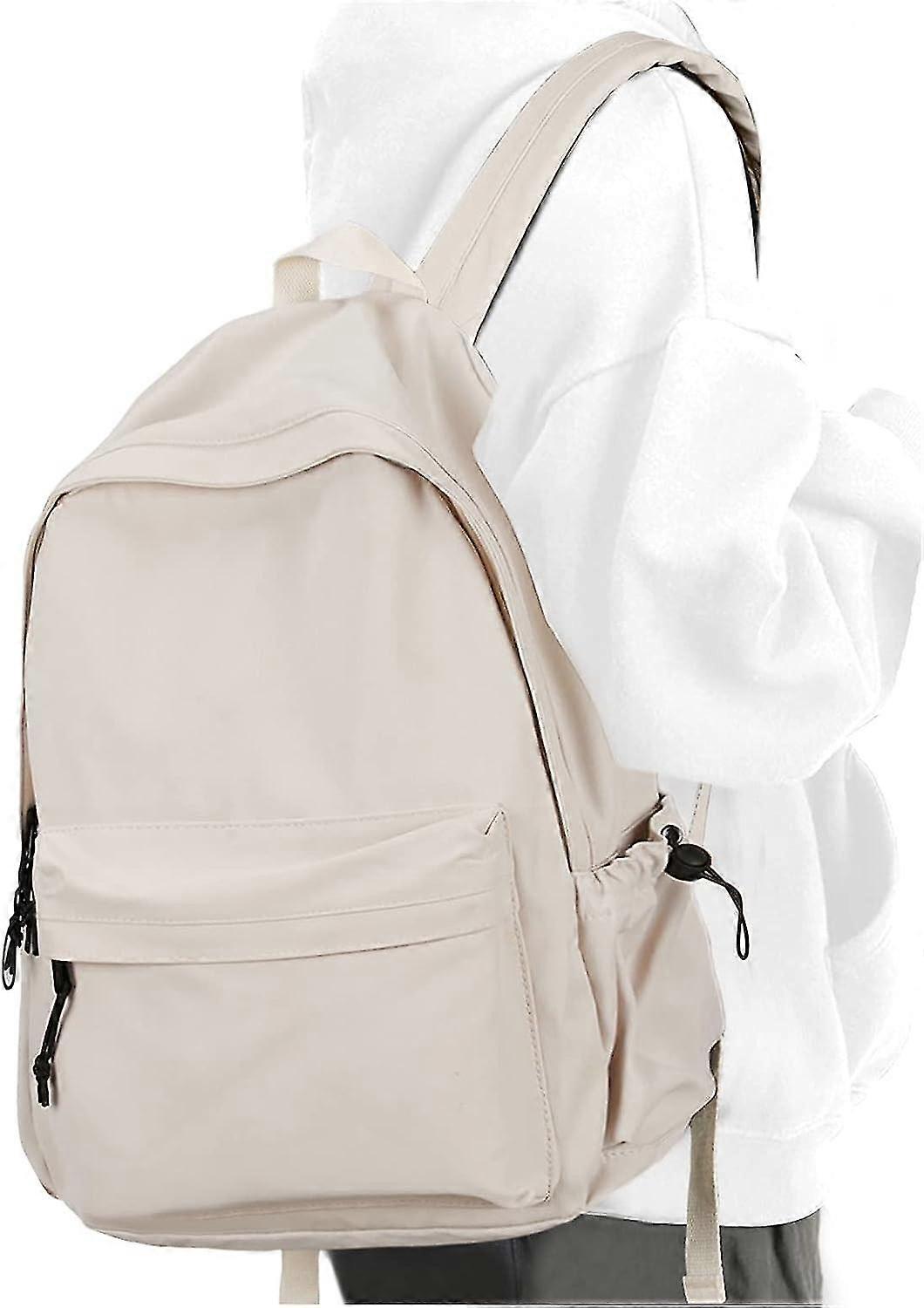 Sac à dos d’école pour les filles résistant à l’eau Sac à dos de lycée Simple sac à dos pour adolescents garçons filles, léger simple collège sac à dos Daypac