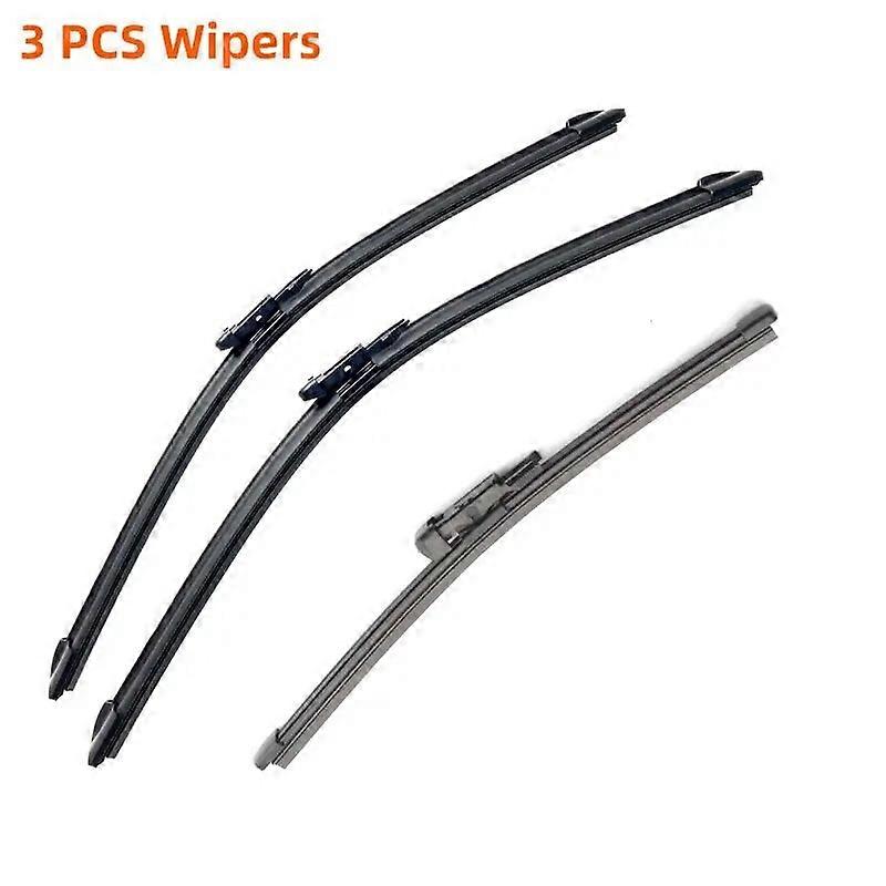 Parbriz auto Parbriz față Ștergător spate Lamă Cauciuc Accesorii Pentru Benz A-Class W176 A Klasse A160 A180 A200 A45 24"19"10"