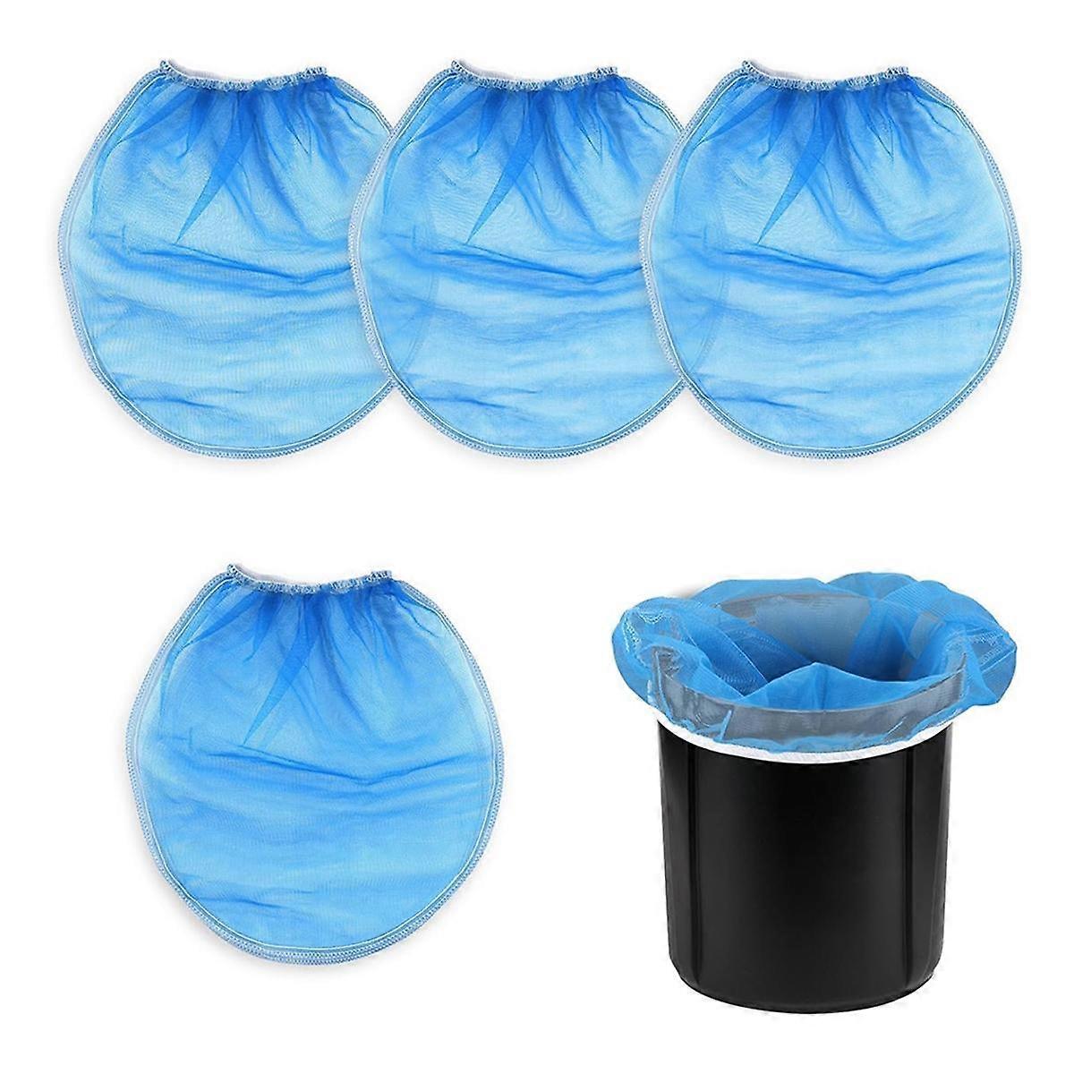 5pcs Paint Strainer Bags,Fine Mesh Paint Filter Bag Elastic Opening Used In5 Gallon Buckets Filtering Bag
