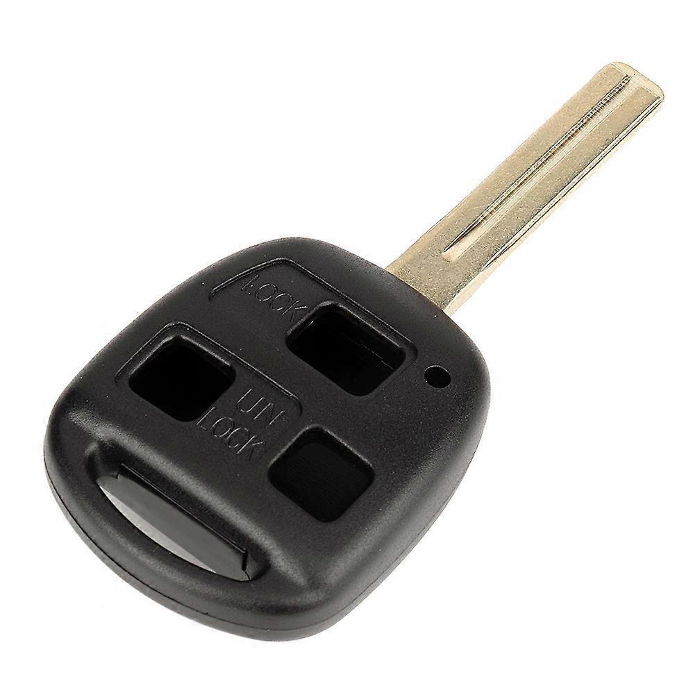 Lexus Key Fob Repair Shell Remote Key Fob Case For 2001-2005 Lexus IS300 - Black Replacement Shell Lexus Key Fob Replacement - Foto 4