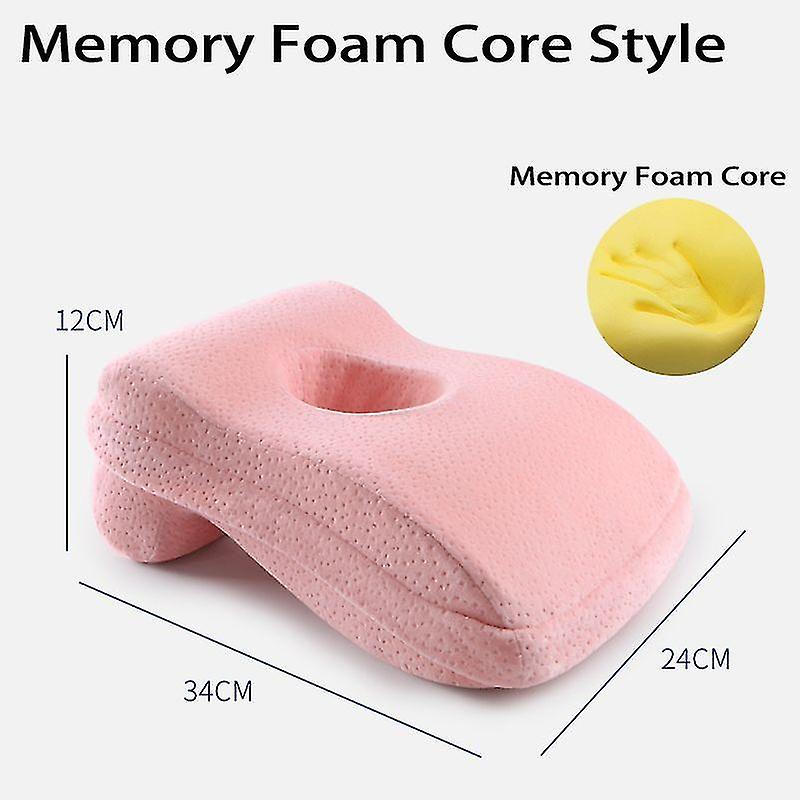 Memory Foam Nap Pillow Travel Headrest Neck Support Cushion Office Rest Lunch Break Occipital Orthopedics Student Desk Sleep