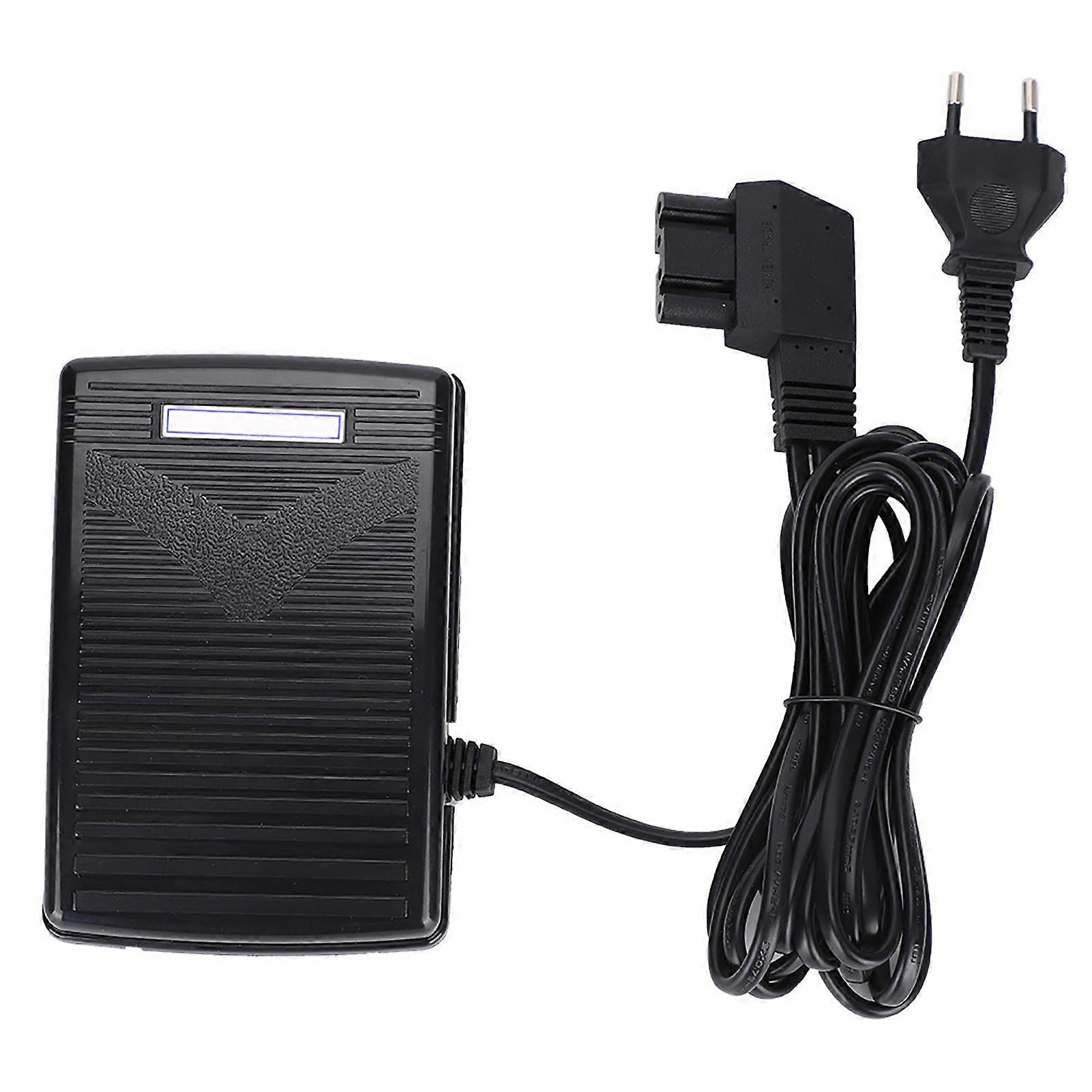 Šicí stroj Pedálový spínač Ovladač Multifunkční příslušenství pro domácí kutily (EU kulatá zástrčka 220V)