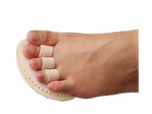 Toe Splint [Pair] - Hammer Toe Straightener - Joint Realign Cushion Brace for Claw, Curled, Crooked Toe - Metatarsal Support Loop Guard Alignment Corr