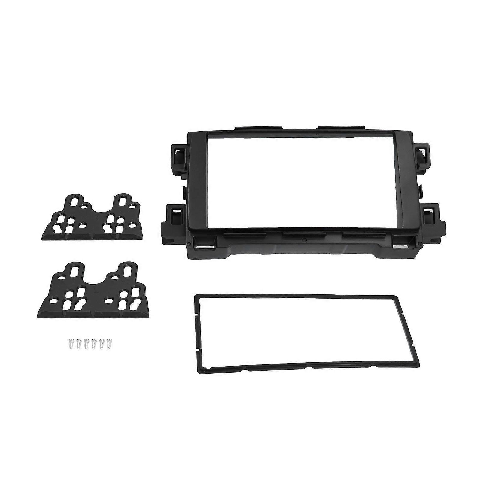 2Din Stereo Radio Fascia DVD Audio Navigation Panel Frame Trim for Mazda 6/CX-5/Atenza