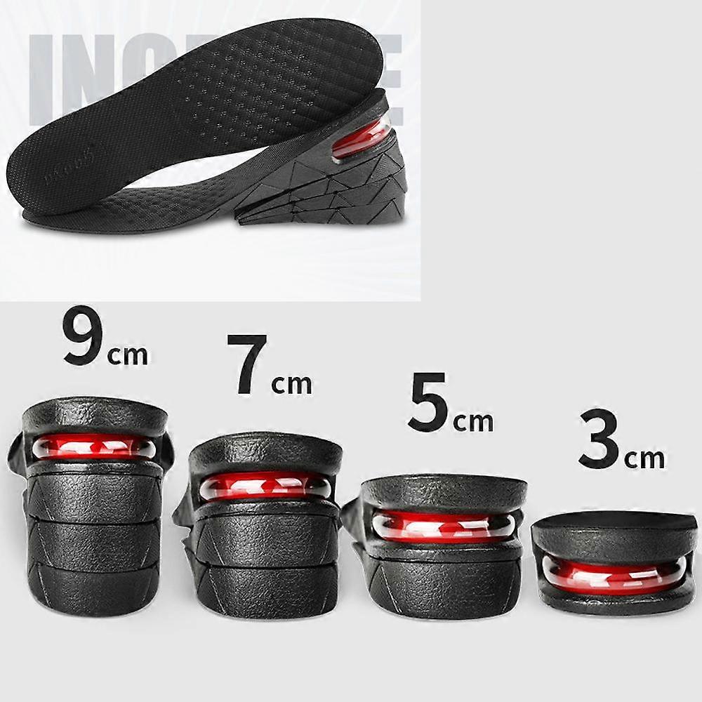 Osynlig innersula för förhöjning från, justerbar 5cm