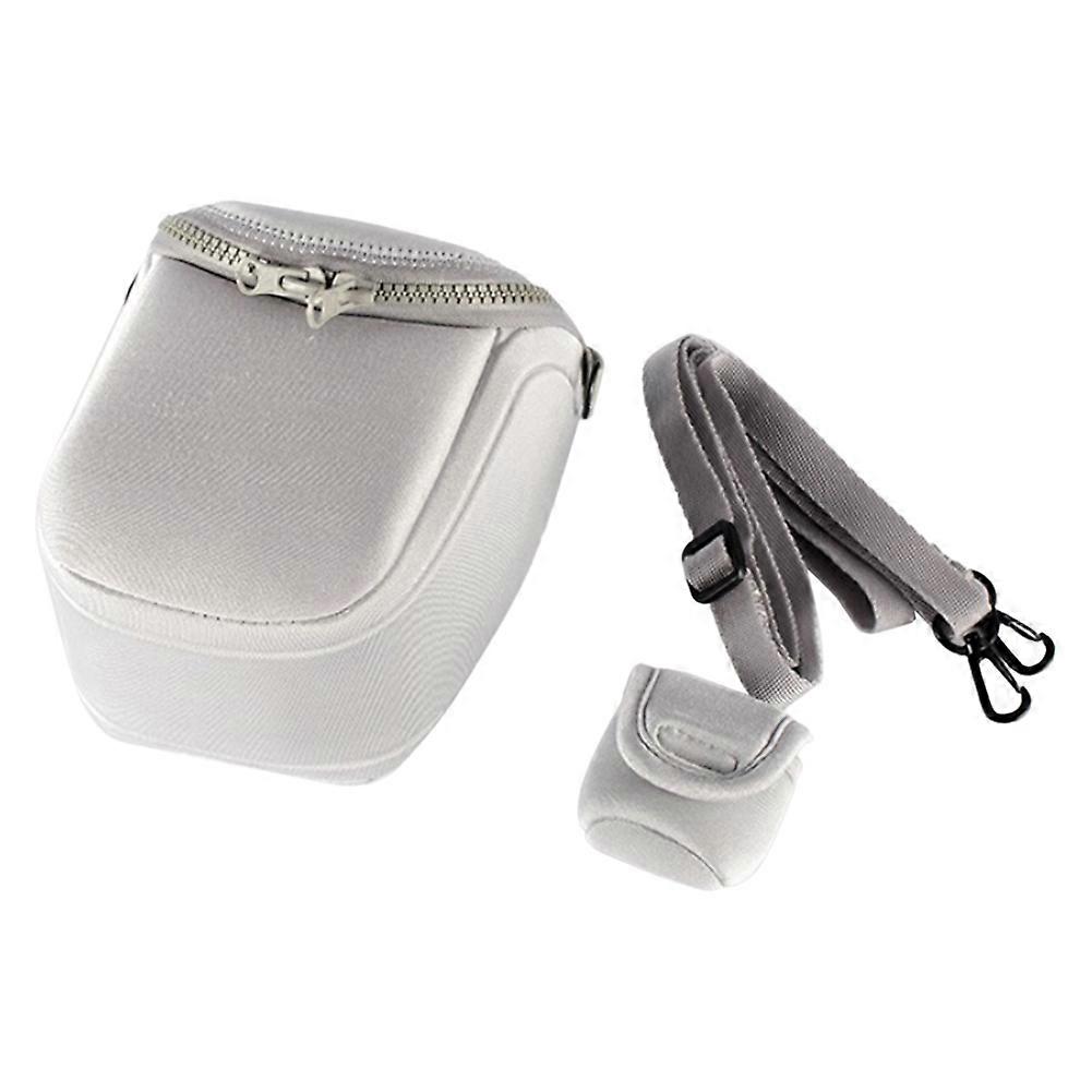 Waterproof Soft Camera Bag Cover Soft Portable Bag for Single-Lens/Mirror Cameras Silver