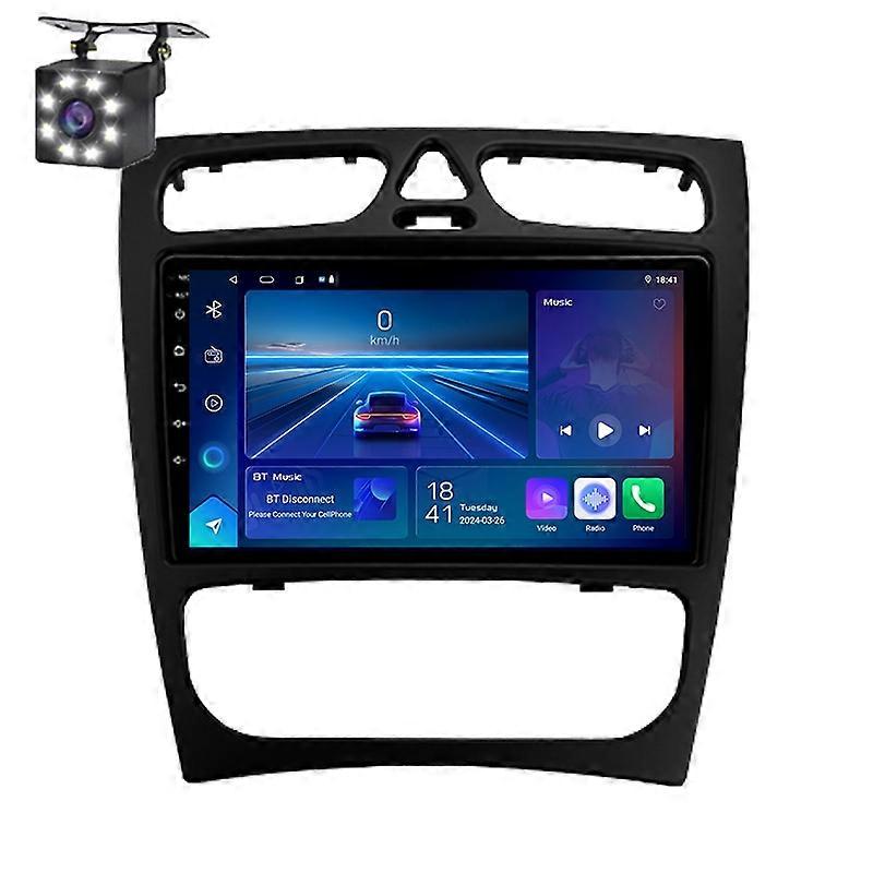 Car Radio Android For Mercedes Benz C Class S203 CL203 2000-2004 Auto Player Stereo GPS