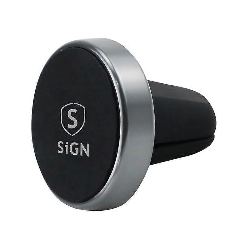 Magnetic Mobile Phone Holder Car Universal - Silver