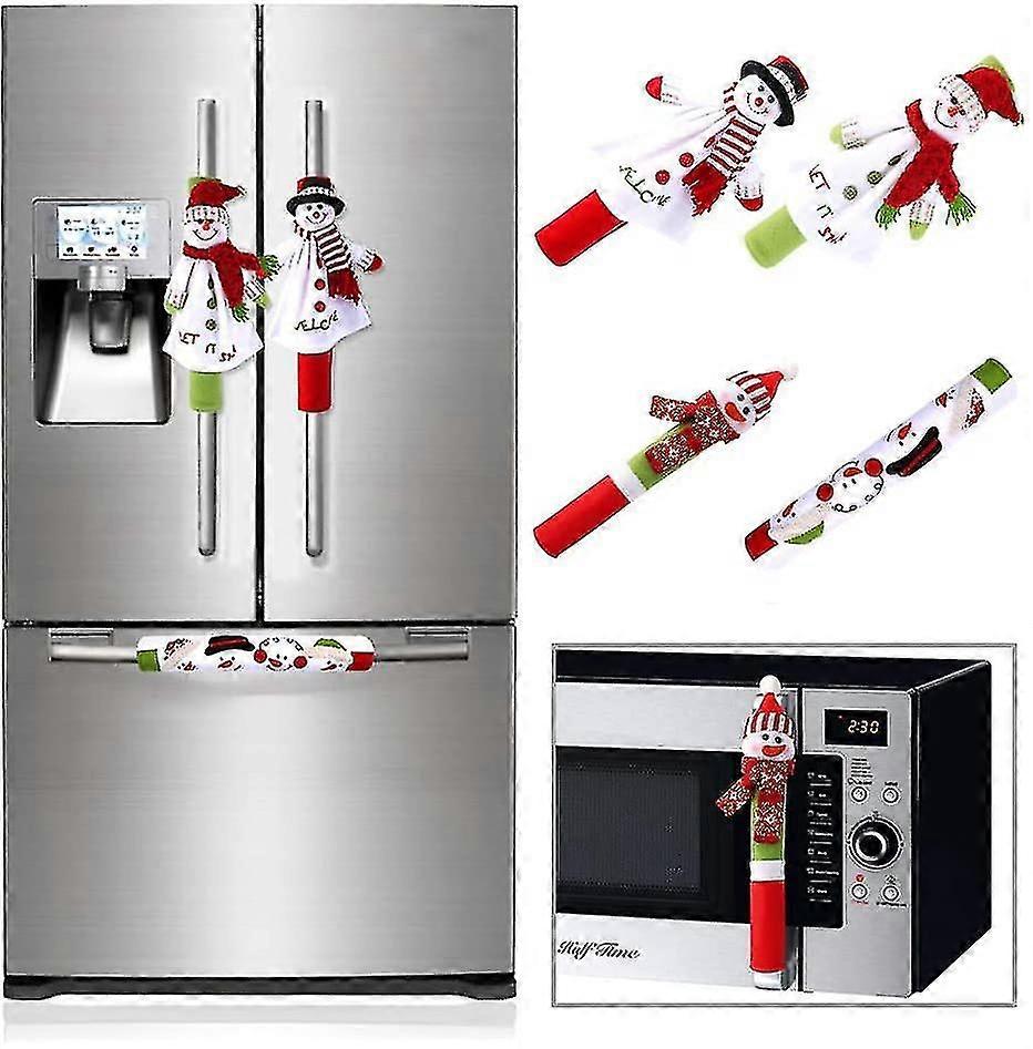 Christmas Fridge Handle Covers