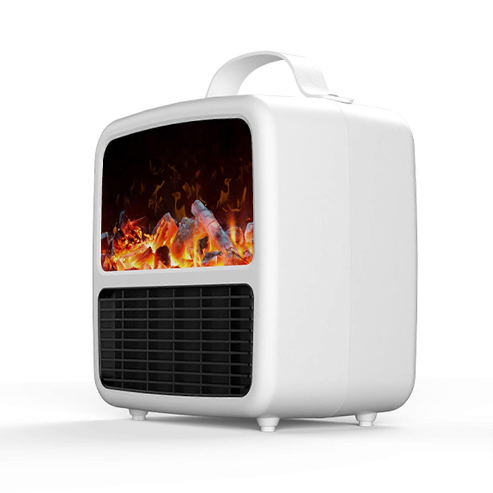 Lovely Squared Heaters with Handle Overheating Protection Heaters for Office Bedroom Home