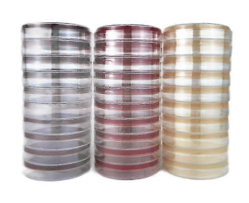 10db előre öntött agar lemez agar Petri csészék hordozható előre öntött agar Petri lemezek kísérleti kellékek