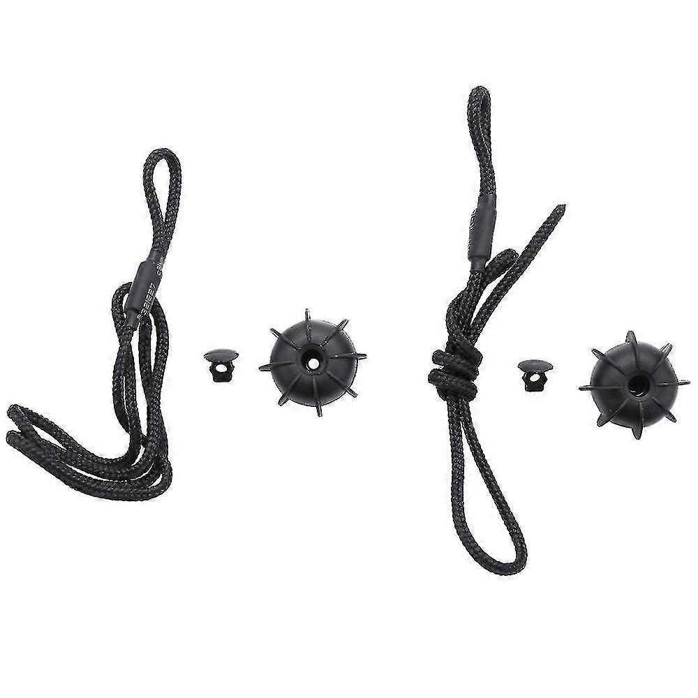 2pcs Hatchback Parcel Shelves Trunk Lid Back Shelf String Holding Strap Rope Small Ball For Golf 6