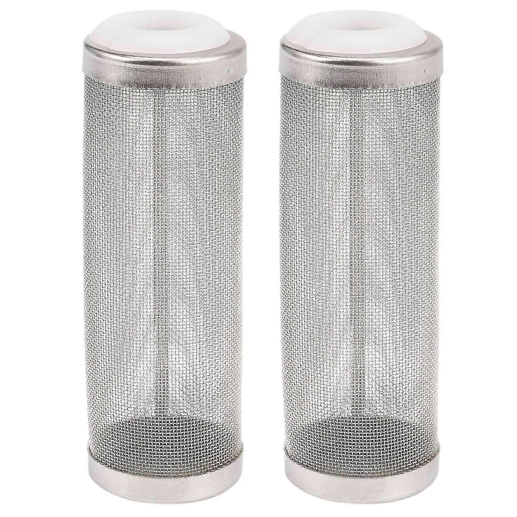 2x Aquarium Filter Inflow Inlet Basket Mesh Shrimp Protect Aquarium Filter Guard