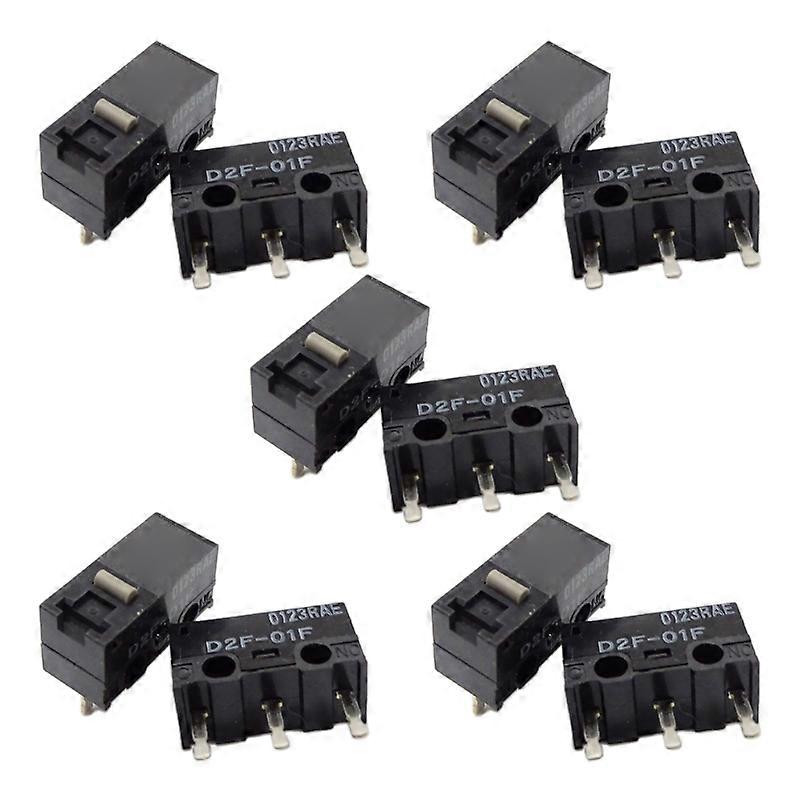 Mouse Micro Switches D2F-01F 10Million Clicks Mouse Microswitch 0.7N