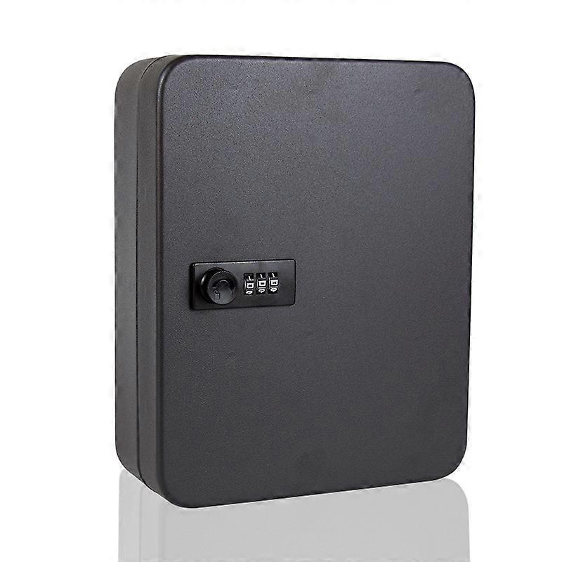 Steel Key Cabinet Security Box Wall Mount with Combination Lock a