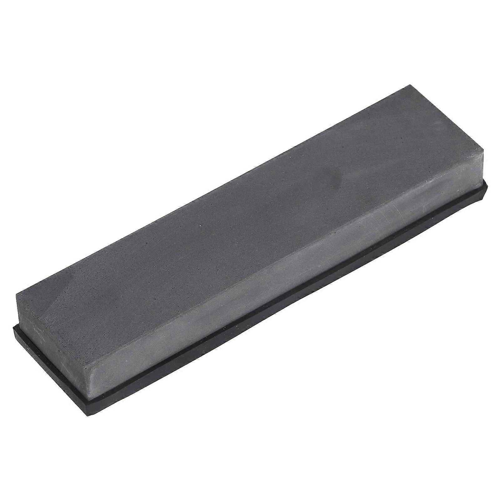 Sharpening Stone High Density Thicken Whetstone Sharpener Stone with Anti Slip Rubber Base for Paring Knife Boron Carbide 800 Grit
