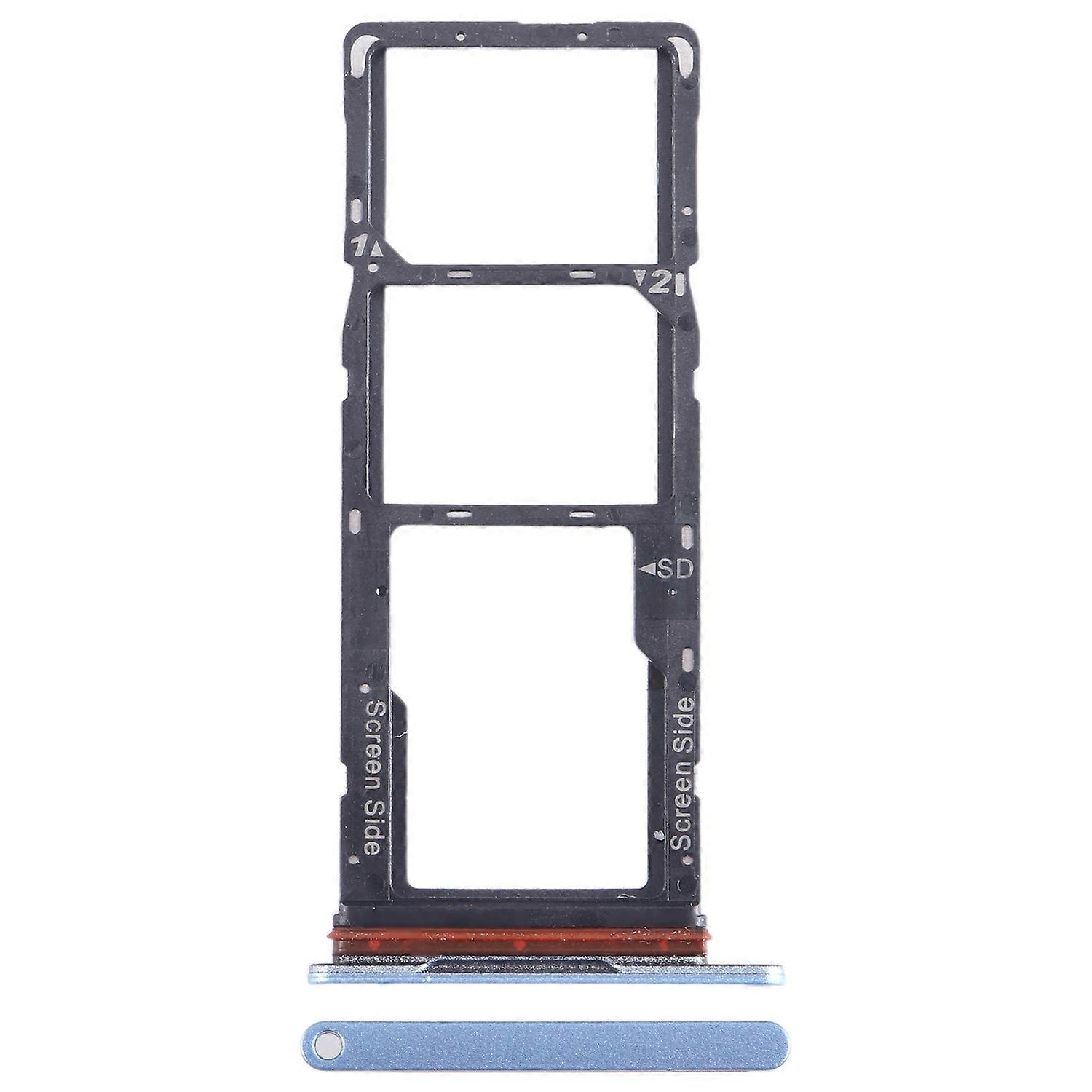 For Tecno Pop 7 BF6 SIM + SIM Card Tray + Micro SD Card Tray
