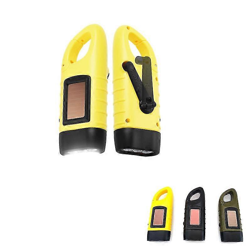 Hand Crank Torch Solar Torch Emergency Rechargeable Led Torch Survival Torch