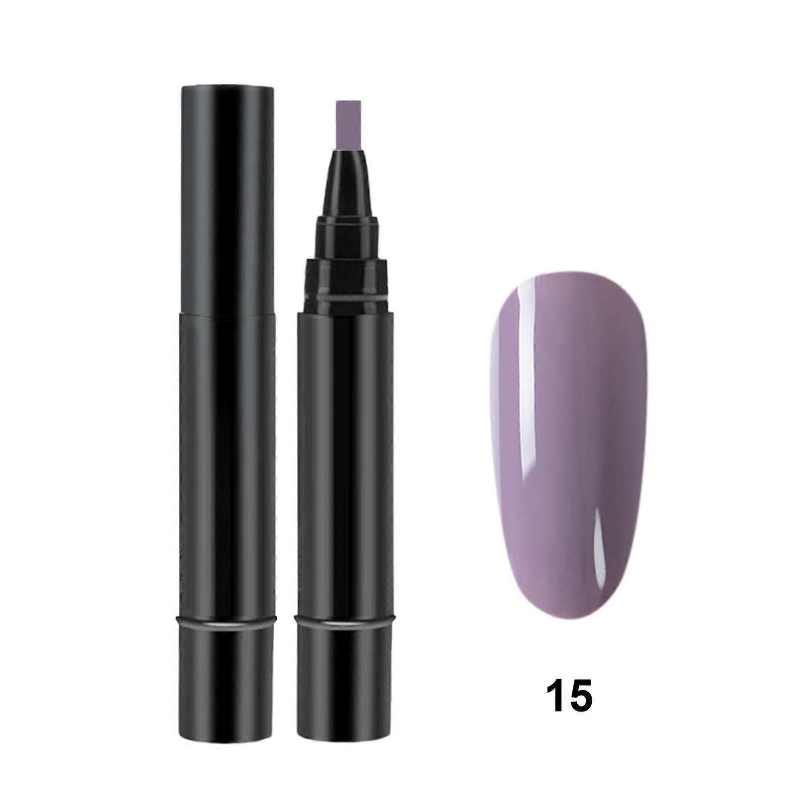 Żelowy lakier do paznokci Krok Żel Szczotka do paznokci Długopis DIY Nail Art Marker do rysowania Długopis Soak Ofef LED Lakier do paznokci Narzędzia do projektowania paznokci 5ml_c24070462