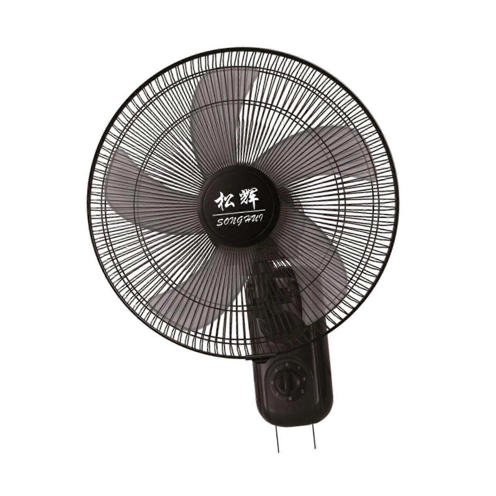 Väggmonterade fläktar Vidvinkellufttillförsel Väggfläkt för sovrum, studenthem, växthus Fjärrstyrd