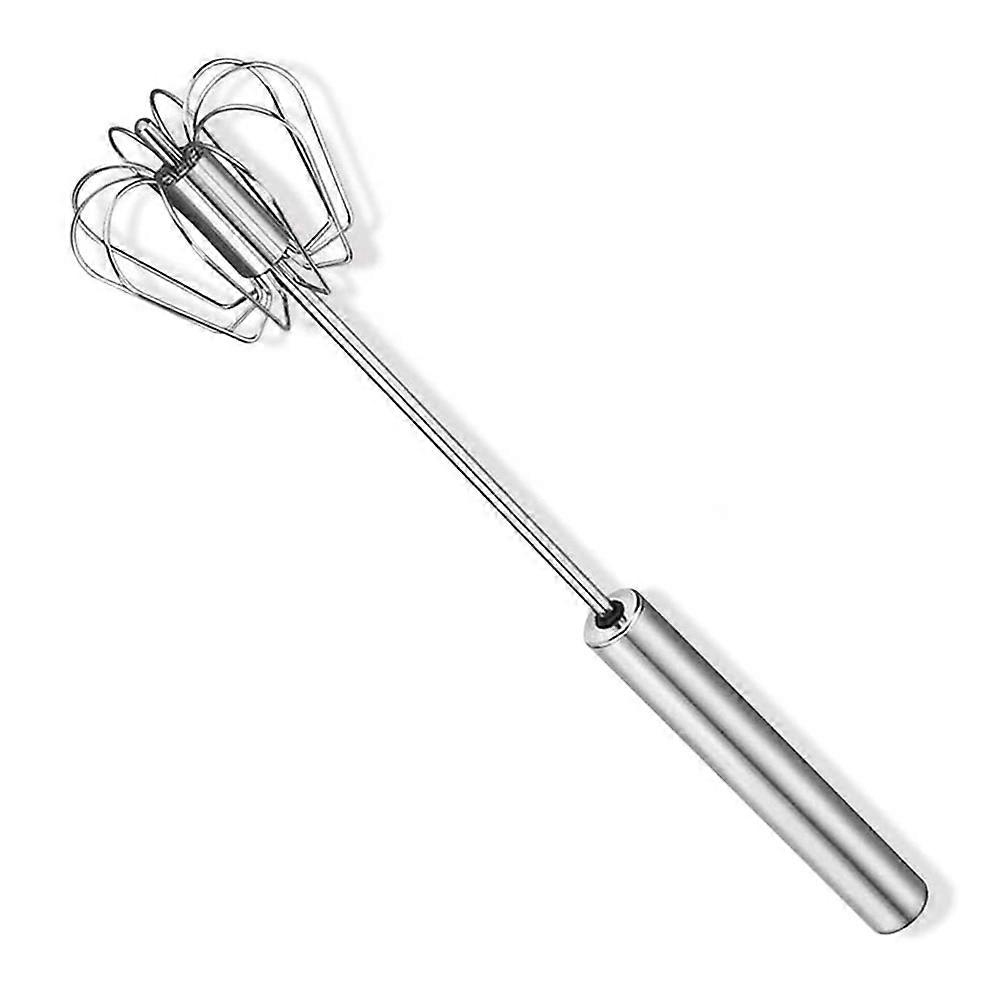 Stainless Whisks,Semi-automatic Egg Whisk Beater Mixer,Easy Use