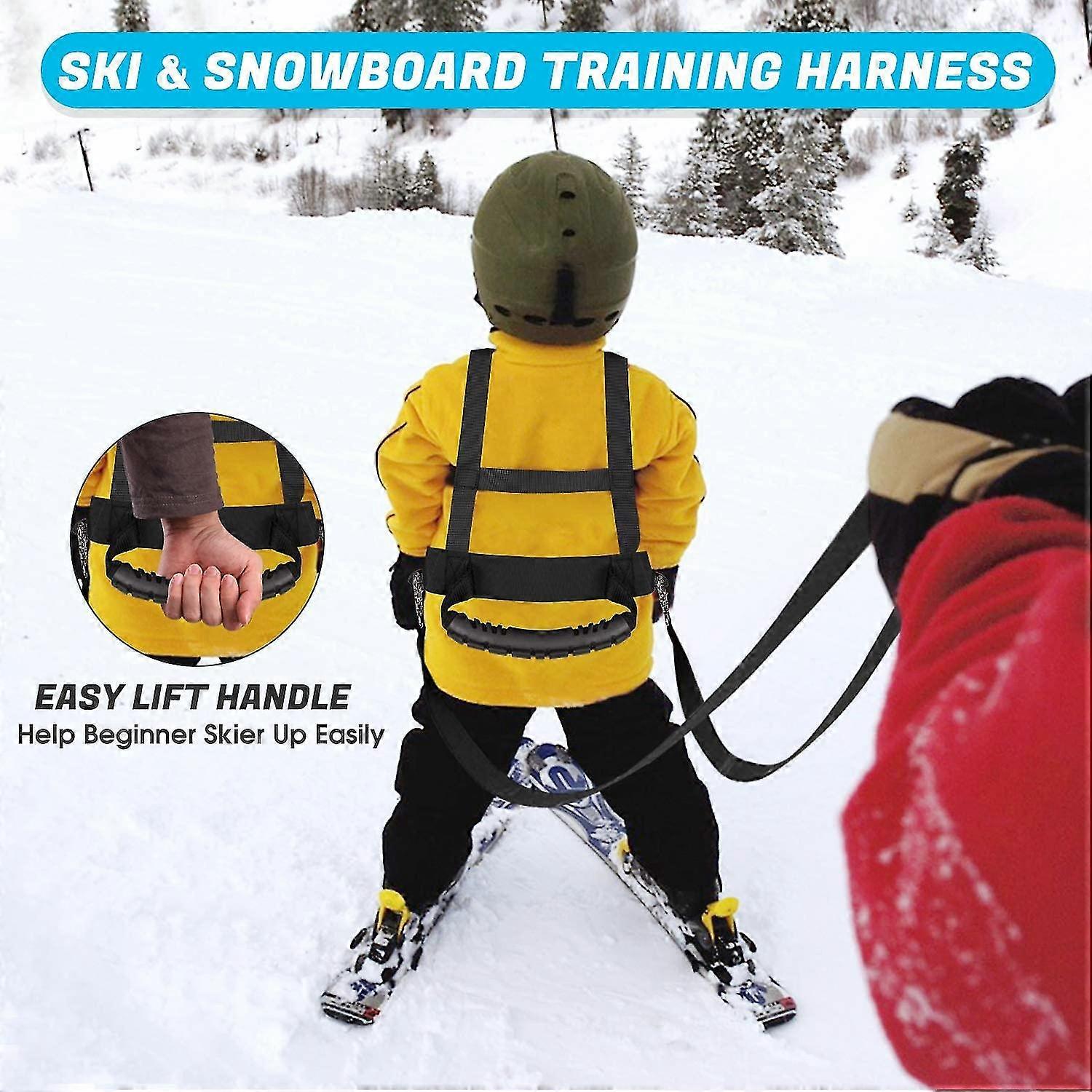 Kids Ski And Snowboard Training Harness With Removable Leash, Metal ...